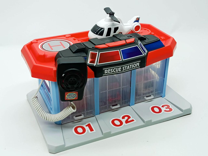 Паркинг Star Toys Спасательная станция, транспорт, рация MY103 - изображение 5