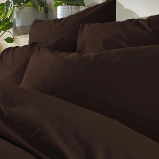 Комплект постільної білизни Mirson Полуторний 143х210 см №19-1230 Friar Brown Мікросатин Premium (2200010917413) - зображення 2