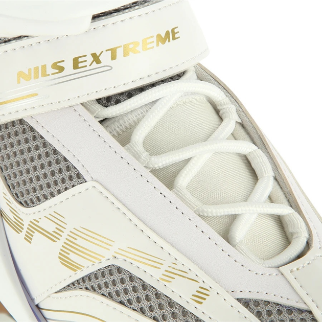 Łyżworolki Nils Extreme NA2150 Biało-Złote roz. 39 (5907695596816) - obraz 7