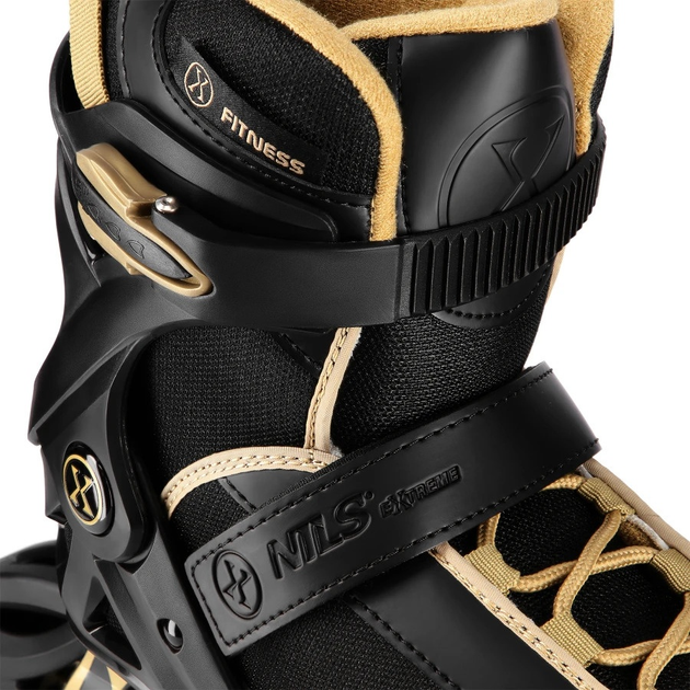 Łyżworolki Nils Extreme Armour NA22151 Czarno-Złote roz. 41 (5907695553864) - obraz 5