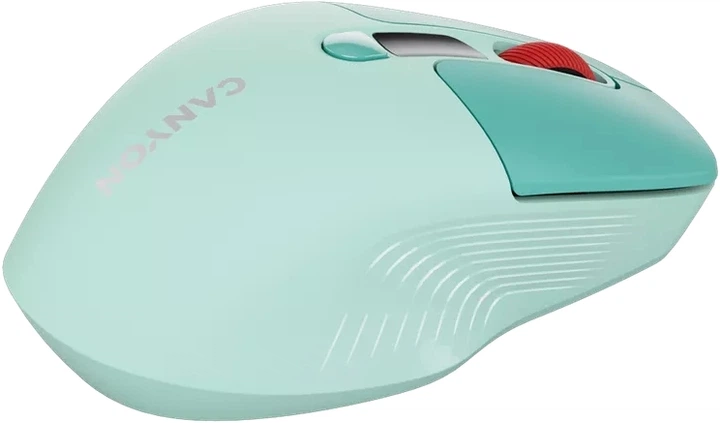 Mysz Canyon MW-26 LCD Silent Wireless/Bluetooth Green (CNS-CMSW26GR) - obraz 5