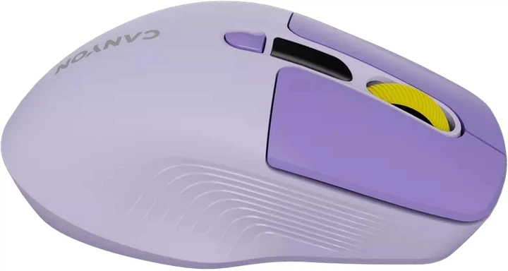 Миша Canyon MW-26 LCD Silent Wireless/Bluetooth Violet (CNS-CMSW26V) - зображення 7