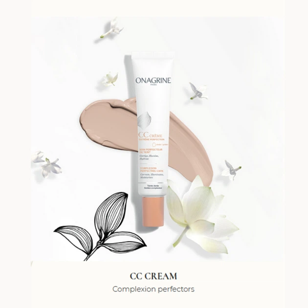 СС крем, світлий колір Onagrine CC CREME Extreme Perfection Teinte Claire 40 мл (3401340619551) - зображення 5