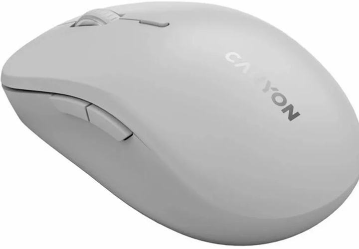 Мышь Canyon MW-12 Silent Wireless/Bluetooth Dark Grey (CNS-CMSW12DG) - изображение 5
