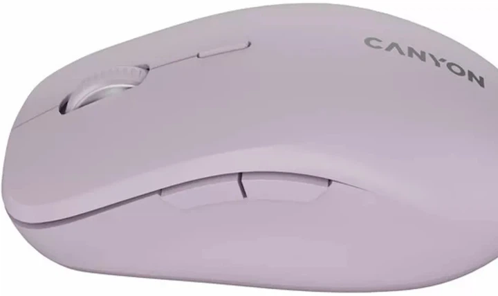 Миша Canyon MW-12 Silent Wireless/Bluetooth Pink (CNS-CMSW12P) - зображення 3