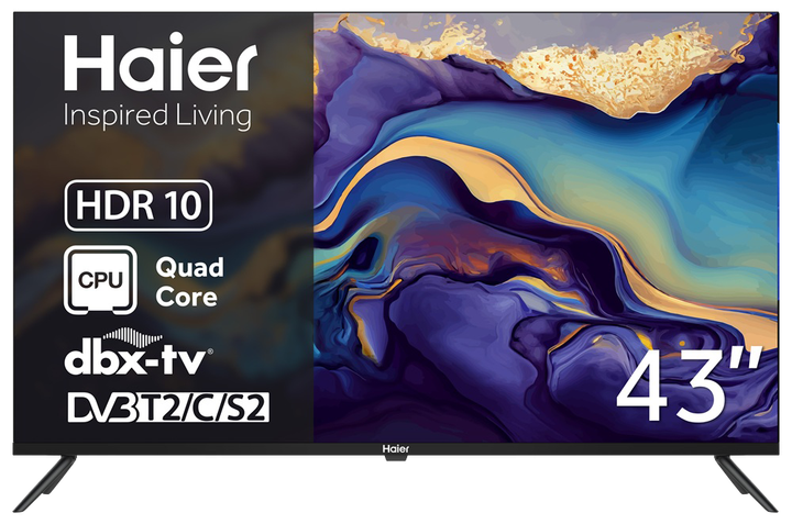 LED-телевізор Haier H43K801FG (7006306) - изображение 6