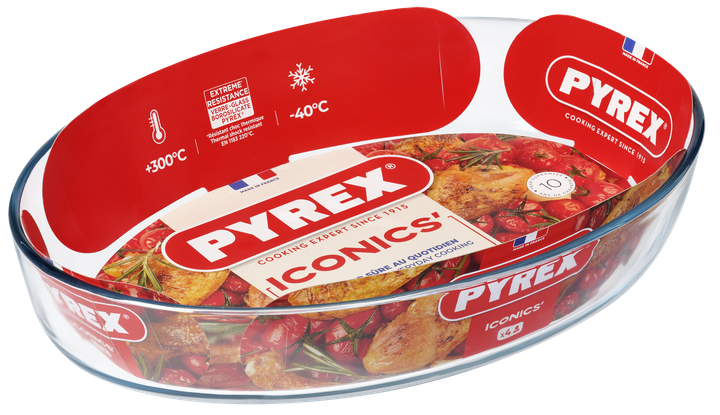 Форма для запікання Pyrex 35×24×6 см 3.1 л - зображення 4