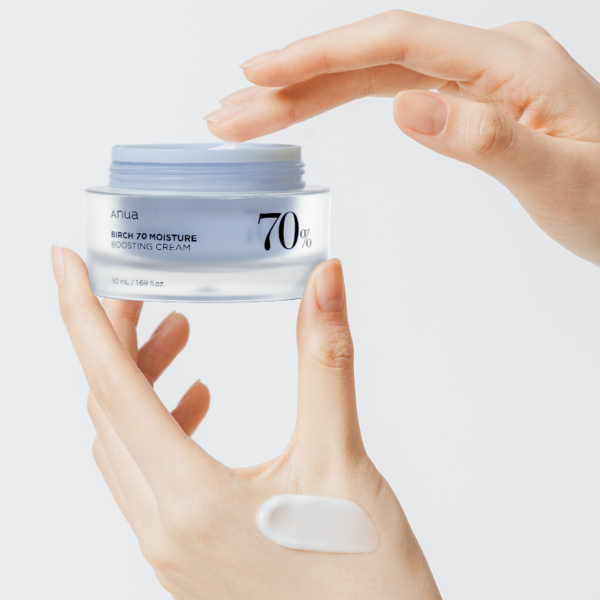 Увлажняющий крем для лица ANUA Birch Moisture Boosting Cream с березовым соком 50 мл - изображение 3