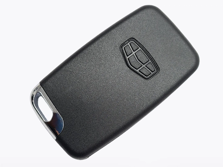 Корпус выкидного ключа Geely Emgrand 3 кнопки D-084 с логотипом - изображение 2