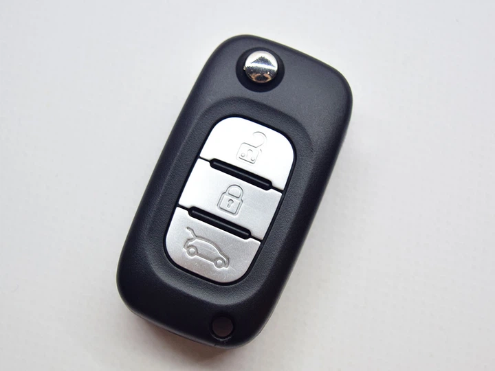 Выкидной ключ Smart Fortwo 2014+ 3 кнопки 433Mhz VA-2 CWTWB1G767 7961 HtAes - изображение 2