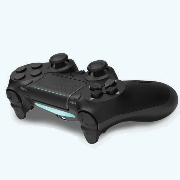 Бездротовий геймпад DATA FROG для PS4 / Slim / Pro / Windows / Apple / Android / Steam / Чорний - зображення 9