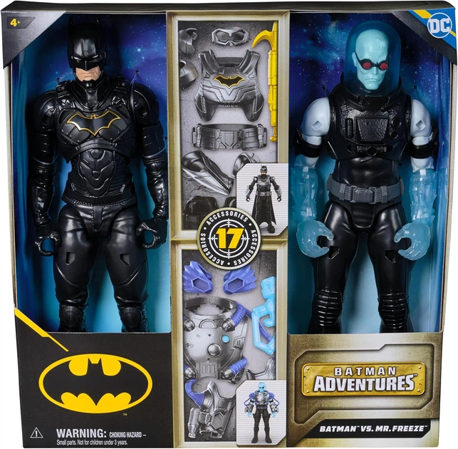 Набор фигурок Бэтмен и Мистер Фриз ДС Комикс DC Comics Batman Adventures Battle Pack – Batman Vs Mr. Freeze Spin Master (6070243) - изображение 2