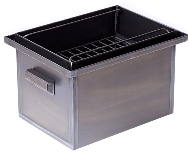 Коптильня Smoke House M Original 400х300х310 мм з термометром (SH100012) - зображення 4