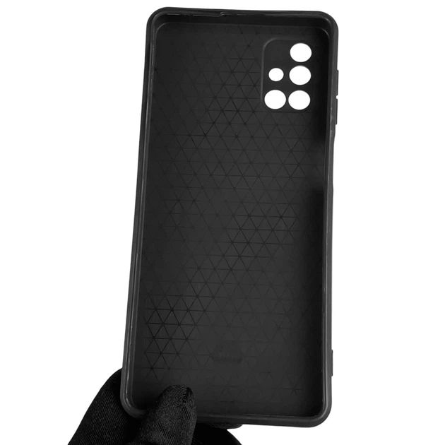 Чехол для Samsung Galaxy M51 (SM-M515F) бронированный с кольцом-держателем подставкой со шторкой чёрный - изображение 3