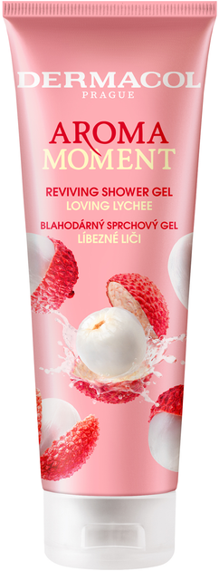 Тонізуючий гель для душу Dermacol Body Aroma Moment Ароматний лічі 250 мл від Rozetka на платформі USKIDKA Акція на Тонізуючий гель для душу Dermacol Body Aroma Moment Ароматний лічі 250 мл від Rozetka