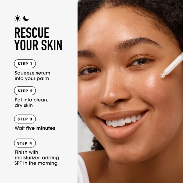 Serum nawilżające do twarzy bareMinerals Skin Rescue Pure Moisture 30 ml (194248101763) - obraz 4