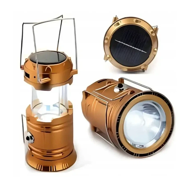 Фонарь аккумуляторный Желтый 6+1 LED 5800T (SN9QI5787) - изображение 5