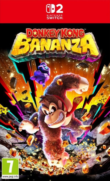 Гра Nintendo Switch 2 Donkey Kong Bananza (Картридж) (0045496312763) - зображення 1