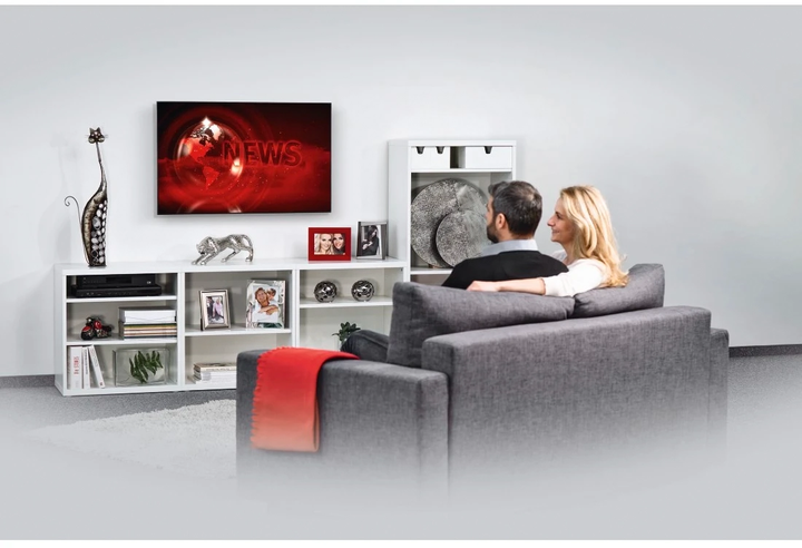 Uchwyt ścienny Hama TV Wall Bracket, Rigid, 165 cm (65") to 35 kg, Wall Spacing 2.3 cm (4047443443281) - obraz 6