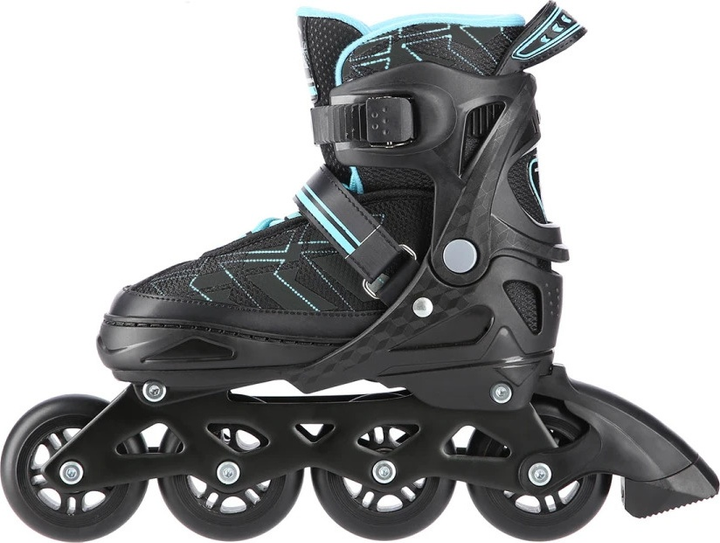 Łyżworolki Nils Extreme NA11002 Czarno-Niebieskie roz. L (39-42) (5907695543315) - obraz 5