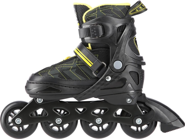 Łyżworolki Nils Extreme NA11002 Czarno-Żółte roz. M (35-38) (5907695543339) - obraz 5
