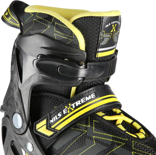 Ролики Nils Extreme NA11002 Чорно-Жовті роз. L (39-42) (5907695543346) - зображення 7