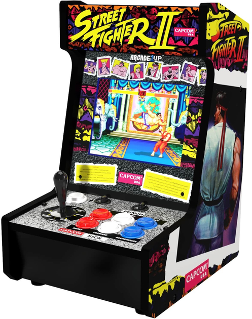 Ігровий міні-автомат Arcade1Up Street Fighter II Countercade (1220000276680) - зображення 3