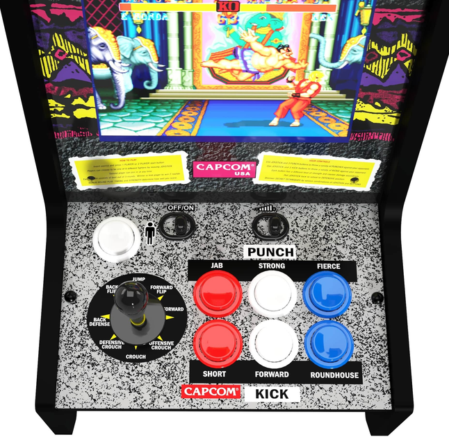 Ігровий міні-автомат Arcade1Up Street Fighter II Countercade (1220000276680) - зображення 4