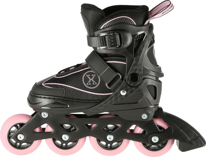 Łyżworolki Nils Extreme NA11008 Czarno-Różowe roz. L (39-42) (5907695599633) - obraz 4