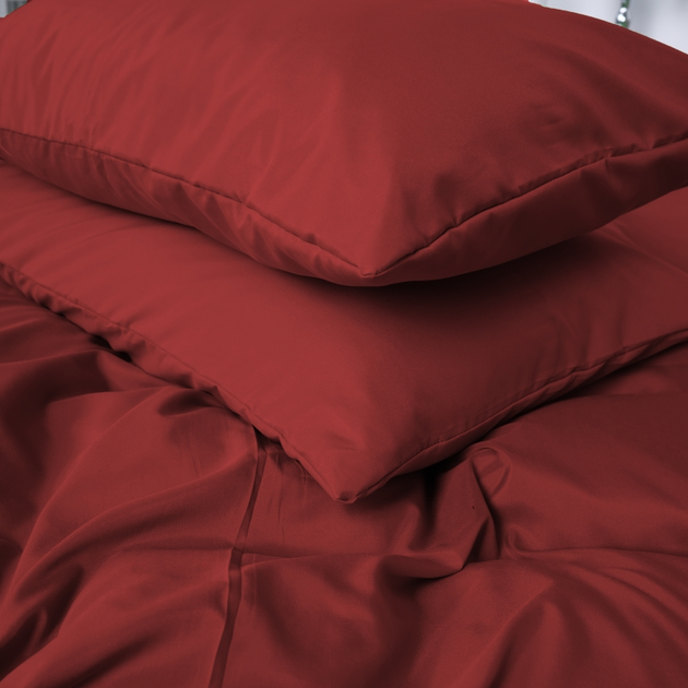 Наволочка MirSon Mikrosatin Premium №19-1655 Garnet однотонна 60х60 см від Rozetka на платформі USKIDKA Акція на Наволочка MirSon Mikrosatin Premium №19-1655 Garnet однотонна 60х60 см від Rozetka