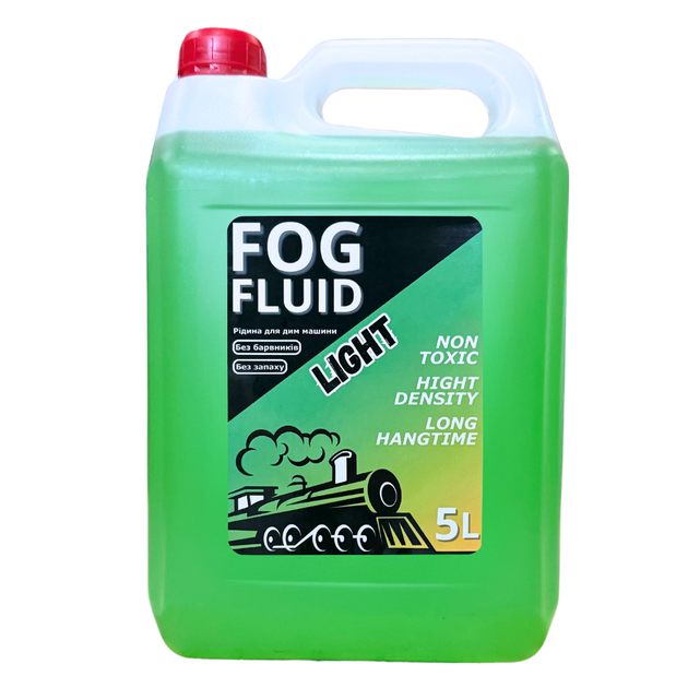 Жидкость для дыма FogFluid Light 5 л - Фото 1 Жидкость для дыма FogFluid Light 5 л - изображение 1