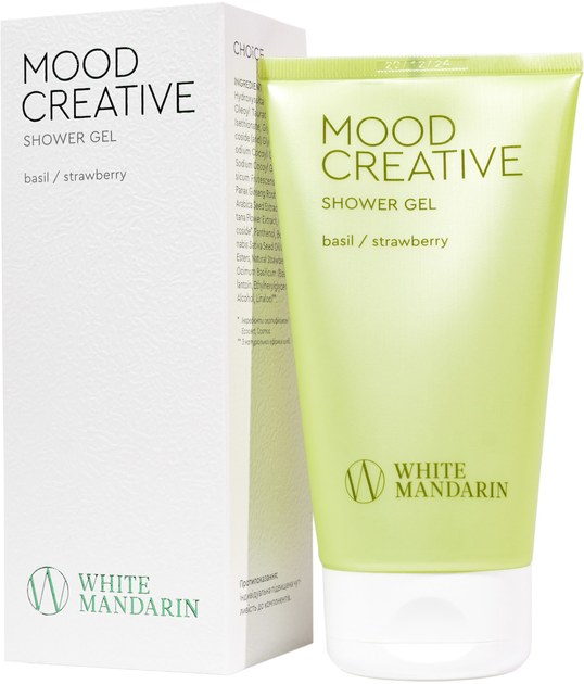 Гель для душу White Mandarin Mood Creative 150 мл від Rozetka на платформі USKIDKA Акція на Гель для душу White Mandarin Mood Creative 150 мл від Rozetka