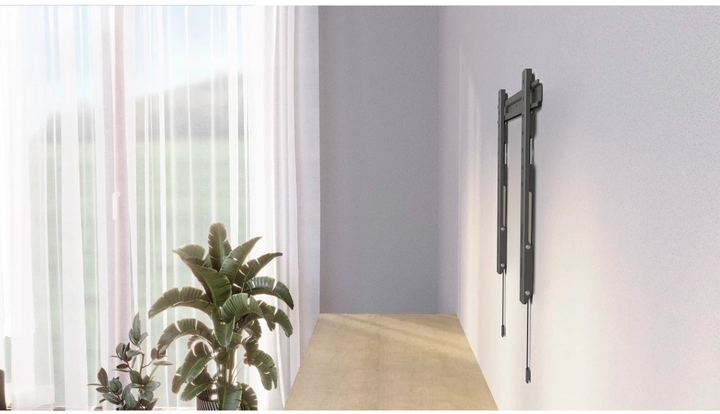 Uchwyt ścienny Hama TILT "Ultraslim" TV Wall Bracket, 229 cm (90"), 600 x 400, Flat, anthracite (4047443510136) - obraz 5