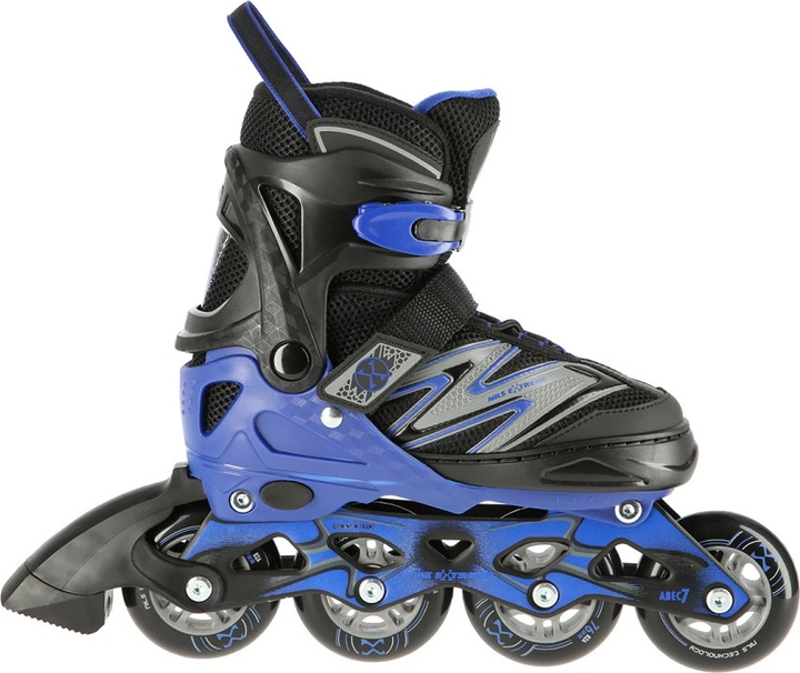 Ролики Nils Extreme NA11010 Чорно-Блакитні роз. S (31-34) (5907695599497) - зображення 3