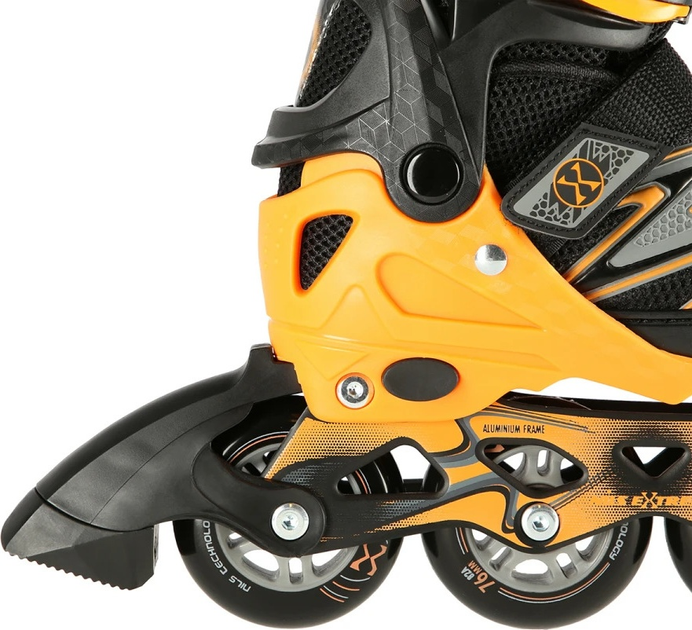 Ролики Nils Extreme NA11010 Чорно-Помаранчеві роз. S (31-34) (5907695599527) - зображення 5