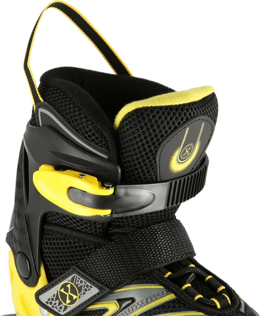 Łyżworolki Nils Extreme NA11010 Czarno-Żółte roz. S (31-34) (5907695599558) - obraz 7