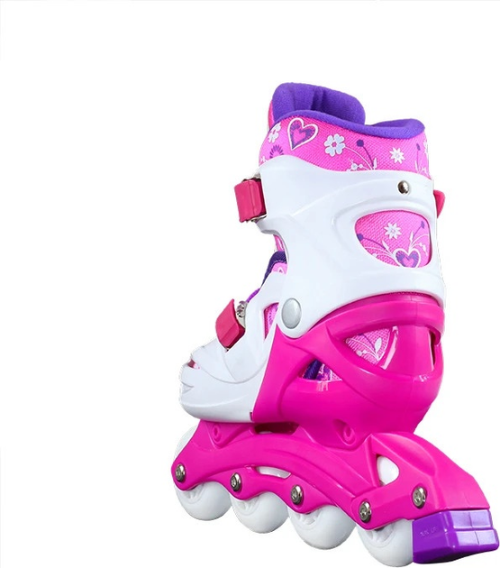 Ролики Nils Extreme NJ/NA0321 Біло-Рожеві роз. L (36-40) (5907695515572) - зображення 5