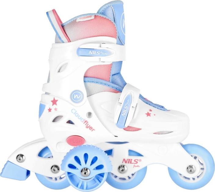 Łyżworolki Nils Extreme 3 in 1 Three Steps NJ1190 Białe roz. XS (26-29) (5907695558784) - obraz 8