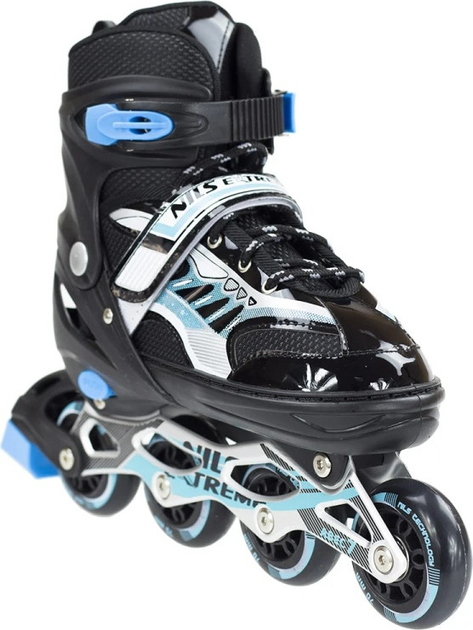 Ролики Nils Extreme NJ1828 Чорні роз. S (31-34) (5907695525724) - зображення 3