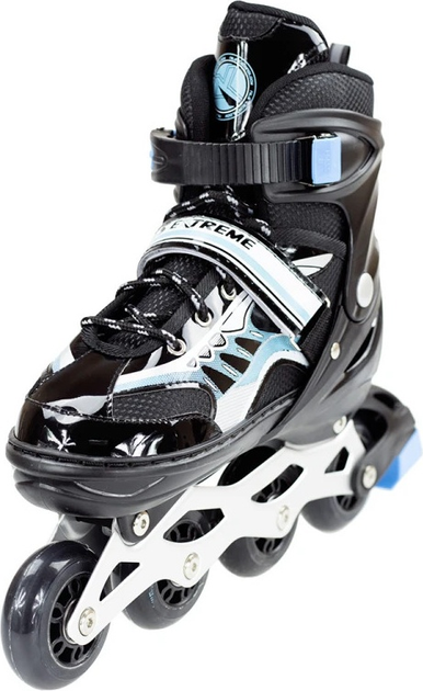 Ролики Nils Extreme NJ1828 Чорні роз. S (31-34) (5907695525724) - зображення 4