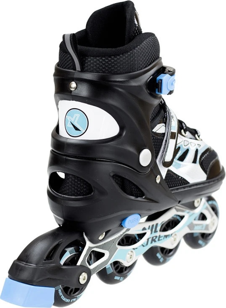 Ролики Nils Extreme NJ1828 Чорні роз. S (31-34) (5907695525724) - зображення 5