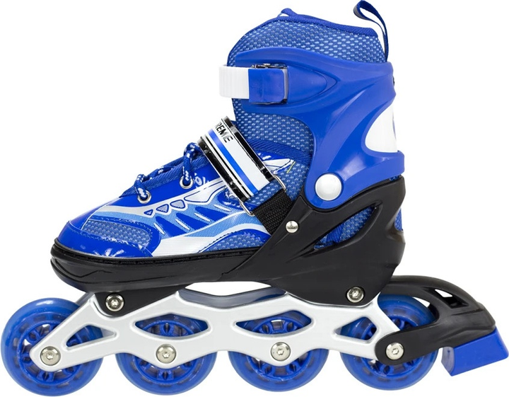 Łyżworolki Nils Extreme NJ1828 Niebieskie roz. S (31-34) (5907695525656) - obraz 3