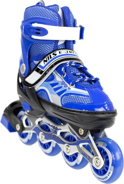 Łyżworolki Nils Extreme NJ1828 Niebieskie roz. L (39-42) (5907695525670) - obraz 4