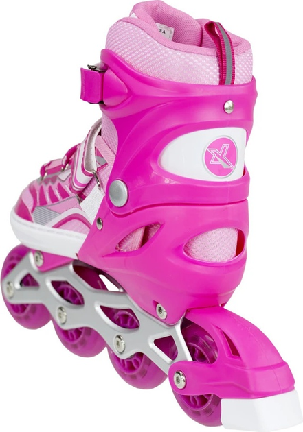 Ролики Nils Extreme NJ1828 Рожеві роз. M (35-38) (5907695525694) - зображення 7