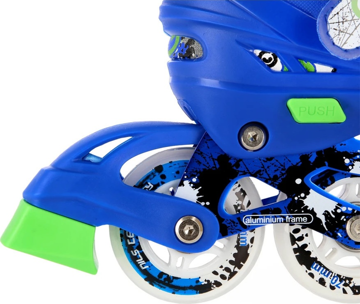 Łyżworolki Nils Extreme 4 w 1 NH18122 Niebieskie roz. S (29-33) (5907695535266) - obraz 5