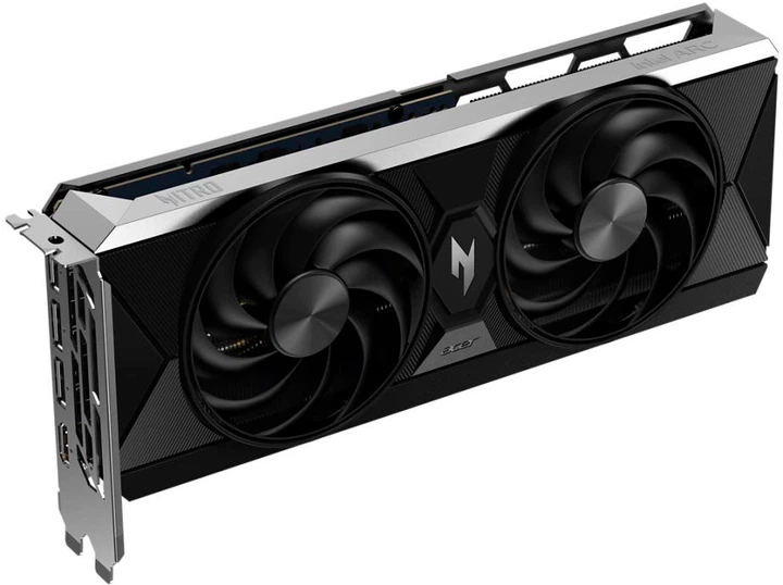 Відеокарта Acer PCI-Ex Intel Arc B570 Nitro OC 10GB GDDR6 (160bit) (2690/19000) (HDMI, 3 x DisplayPort) (DP.Z4CWW.P01) - зображення 3