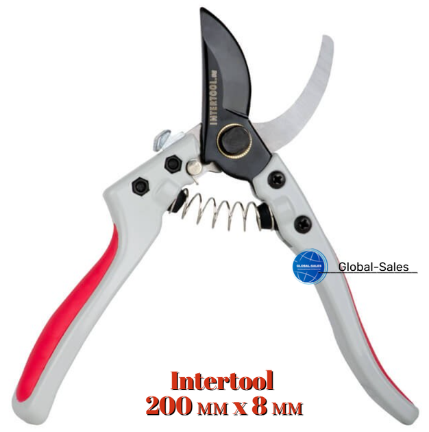 Секатор Intertool 200 мм x 8 мм автозамок Pro FT-1012 (FT-1012) - Фото 1 Секатор Intertool 200 мм x 8 мм автозамок Pro FT-1012 (FT-1012) - изображение 1