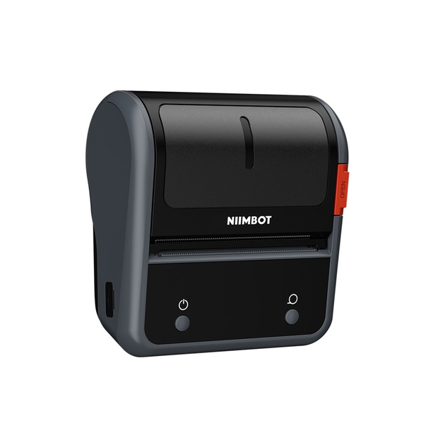 Портативный термопринтер для печати наклеек стикеров NIIMBOT B3S_P Bluetooth 2000mAh Black (1AE12231604) - изображение 2