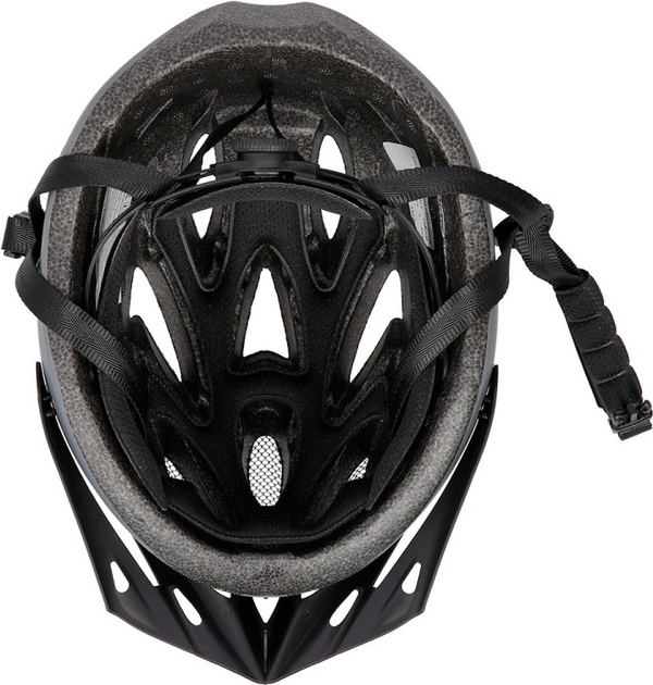 Шолом Nils Extreme MTW291 L 55 - 61 см Сіро-чорний (5907695503623) - зображення 6