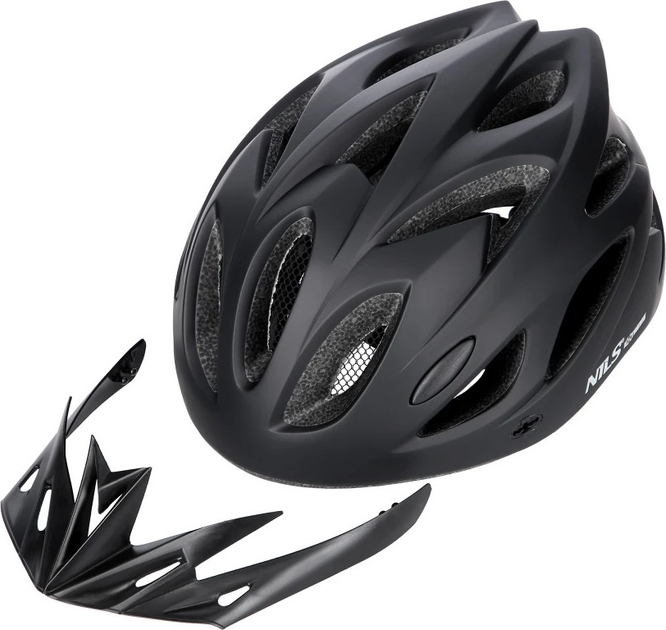 Шолом Nils Extreme MTW291 L 55 - 61 см Чорний (5907695554519) - зображення 7